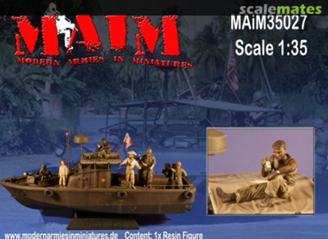 Boxart US Navy Vietnam - Pibber Crew #2 MAIM35027 MAiM Boxart US Navy Vietnam - Pibber Crew #2 MAIM35027 MAiM