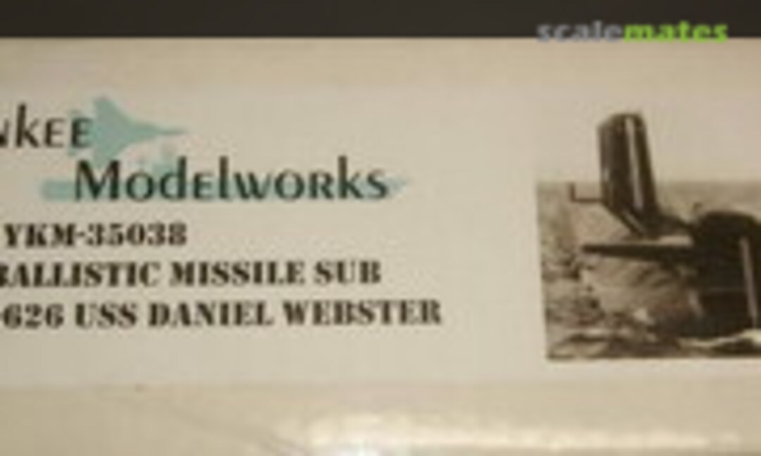 SSBN-626 USS Daniel Webster (Yankee Modelworks YKM-35038)