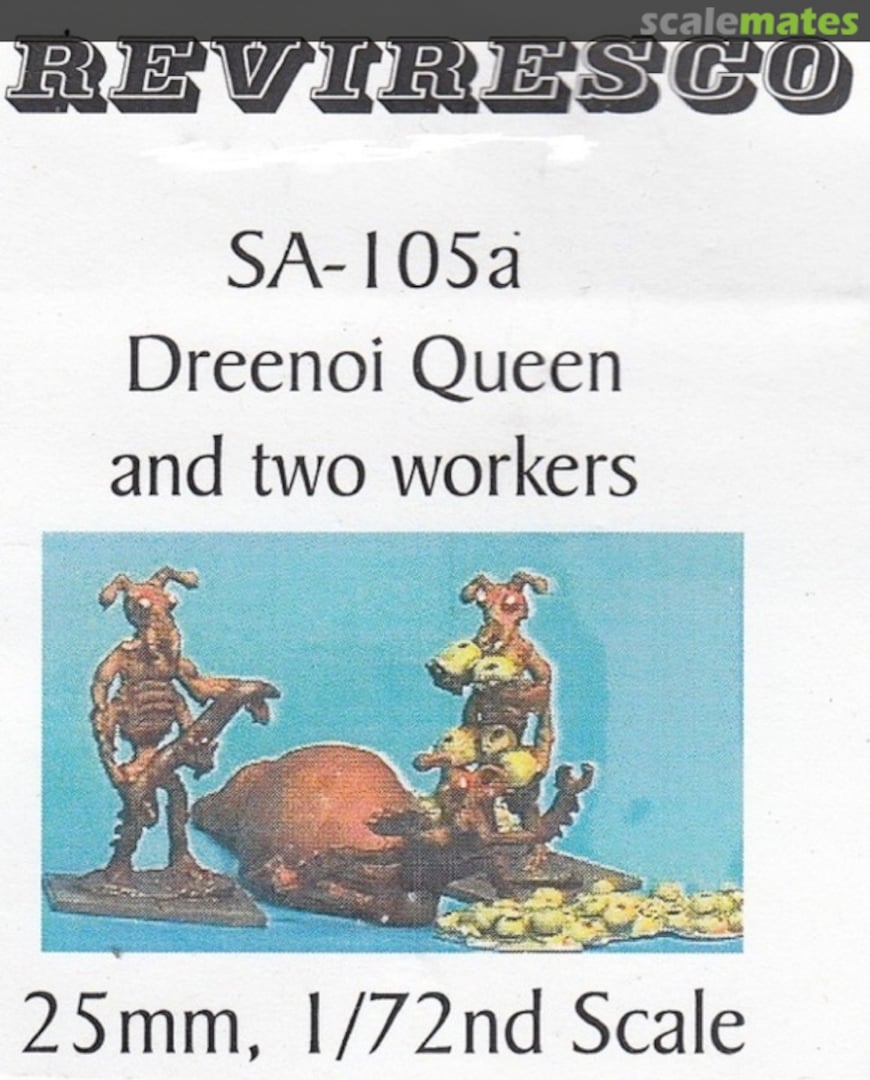 Boxart Dreenoi Queen and two workers SA-105a Reviresco