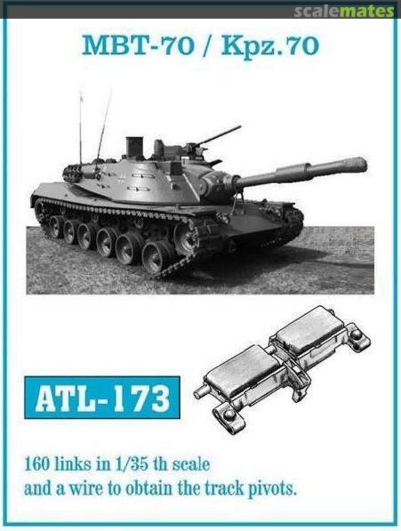 Boxart MBT-70 / Kpz. 70 ATL-173 Friulmodel Boxart MBT-70 / Kpz. 70 ATL-173 Friulmodel
