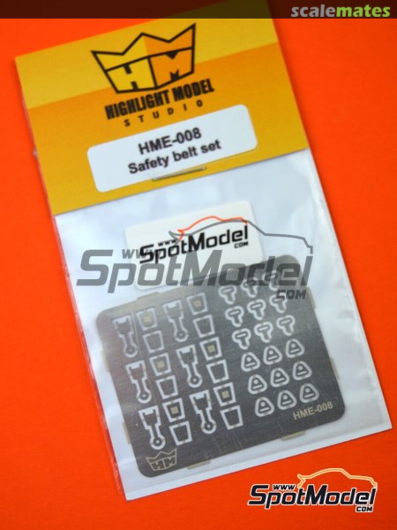 Boxart Safety belt set HME-008 Highlight Model Studio Boxart Safety belt set HME-008 Highlight Model Studio