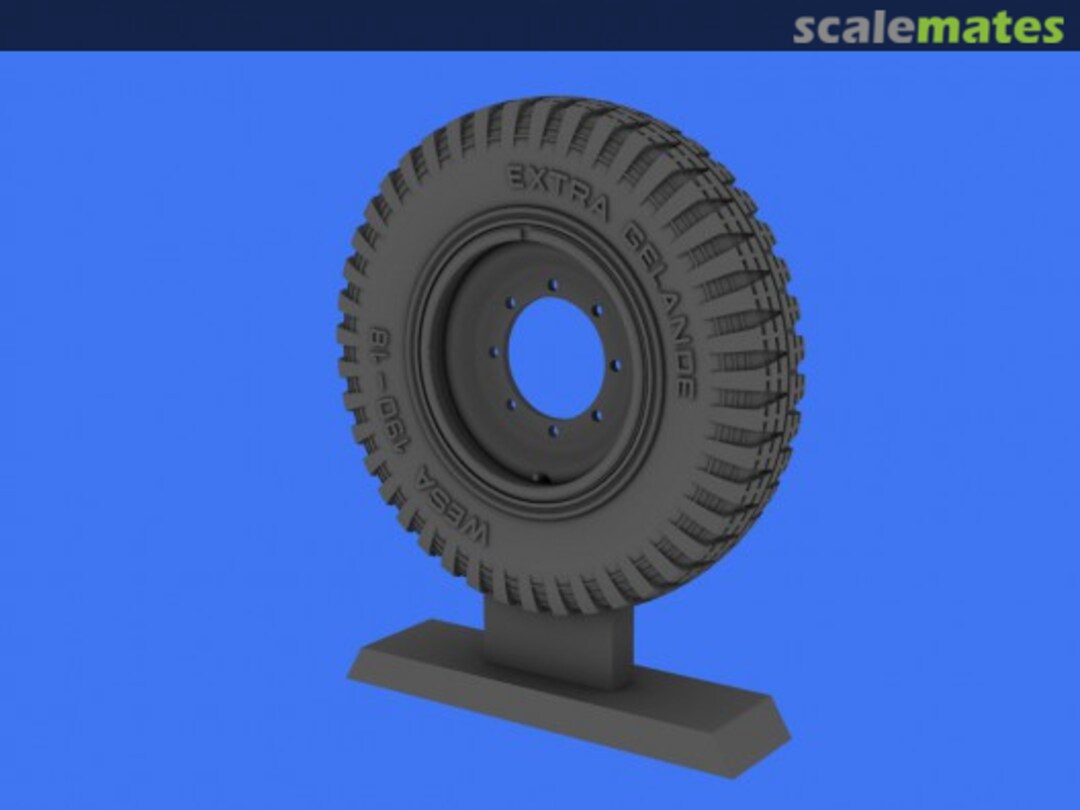 Boxart Spare Wheels for Sd.Kfz 11 &251 (Gelaende pattern) RE35-234 Panzer Art Boxart Spare Wheels for Sd.Kfz 11 &251 (Gelaende pattern) RE35-234 Panzer Art