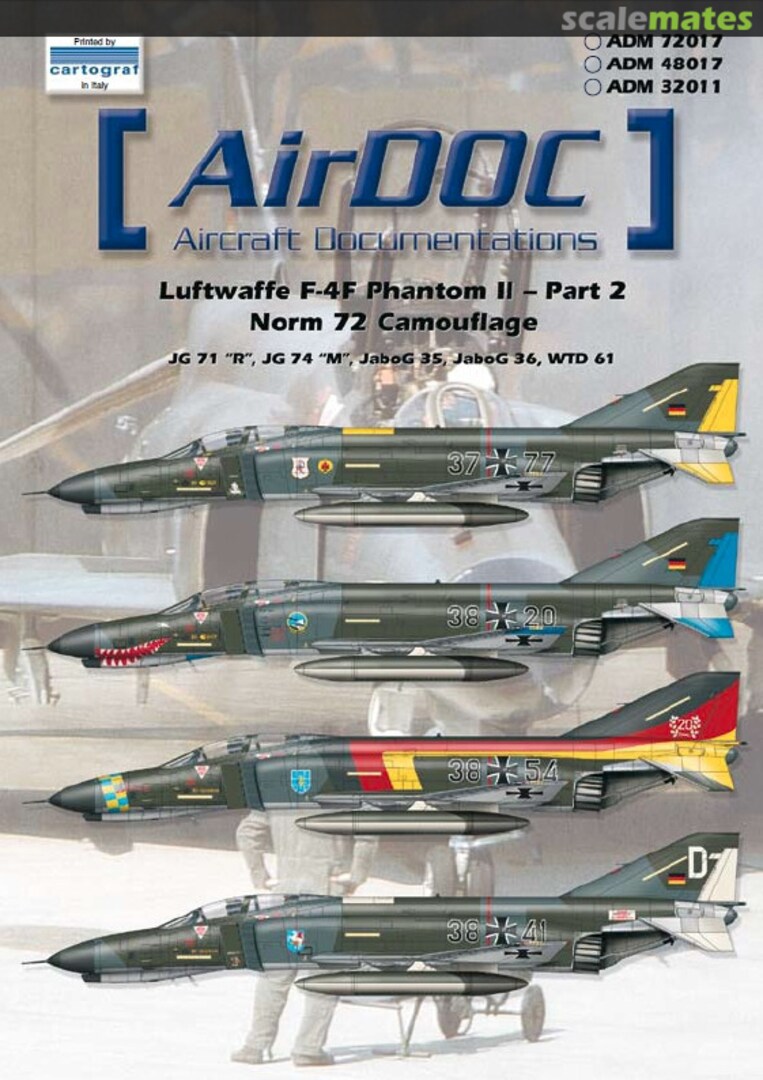 Boxart Luftwaffe F-4F Phantom II - Part 2 ADM 48017 AirDOC