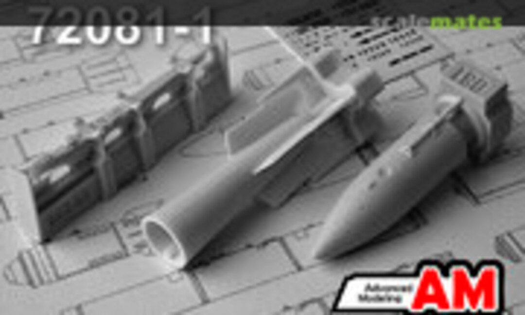 1:72 RN-28 Soviet nuclear bomb with BD3-66-21N (23N) rack (Advanced Modeling AMC 72081-1)