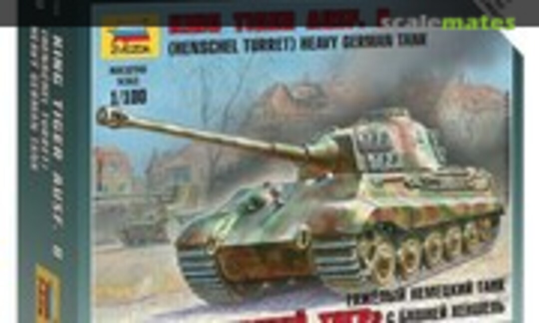 1:100 King Tiger Ausf. B (Zvezda 6204)