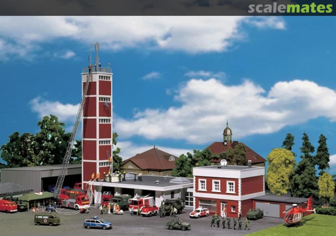 Boxart Militär-Feuerwache H0 144039 Faller Boxart Militär-Feuerwache H0 144039 Faller