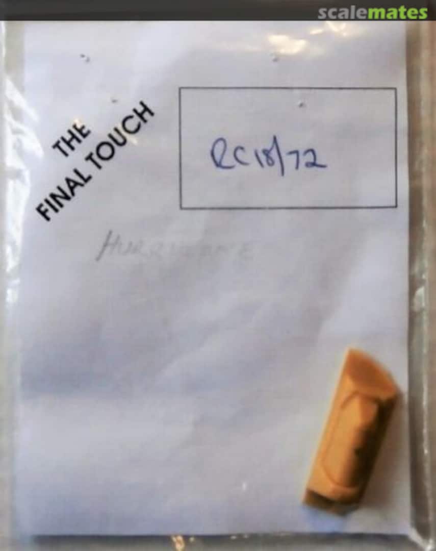 Boxart Hawker Hurricane Conversion RC18/72 The Final Touch Boxart Hawker Hurricane Conversion RC18/72 The Final Touch