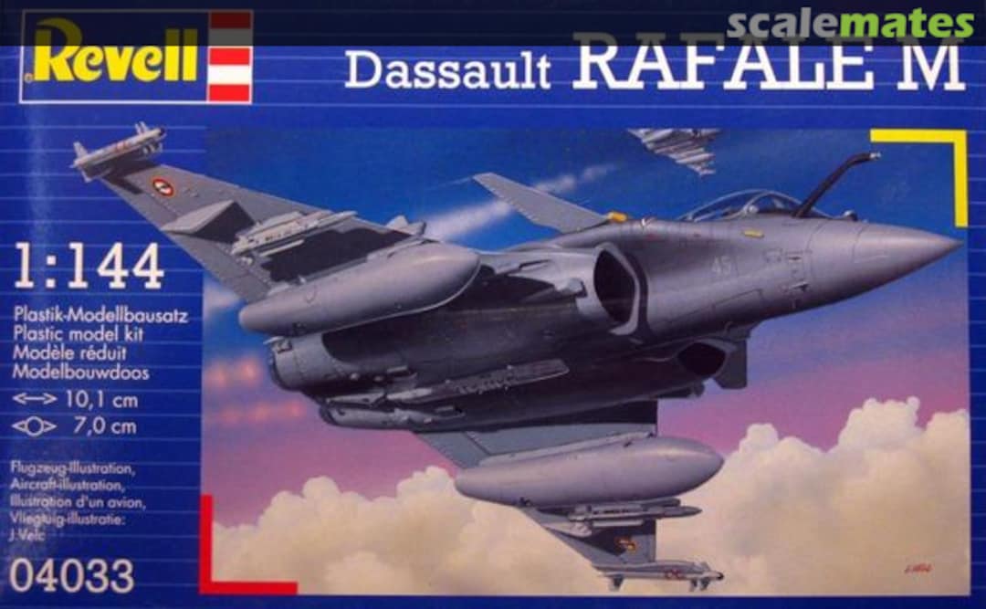 Boxart Dassault Rafale M 04033 Revell Boxart Dassault Rafale M 04033 Revell
