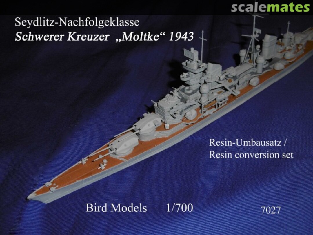Boxart Schwerer Kreuzer Moltke 1943 7027 Bird Models Boxart Schwerer Kreuzer Moltke 1943 7027 Bird Models