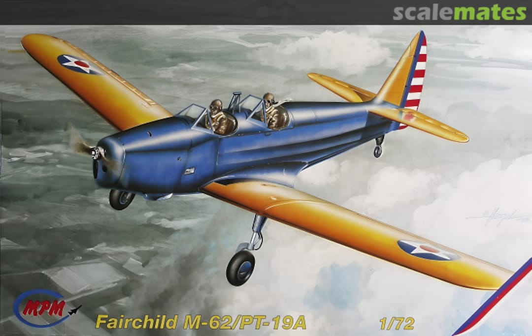 Boxart Fairchild M-62/PT-19A 72063 MPM Production