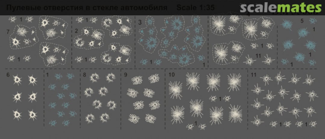 Boxart Bullet Holes DM35008 DANmodels Boxart Bullet Holes DM35008 DANmodels