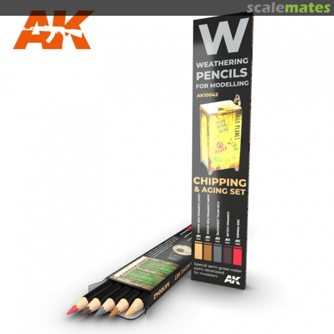 Boxart CHIPPING & AGING Set AK 10042 AK Interactive Boxart CHIPPING & AGING Set AK 10042 AK Interactive
