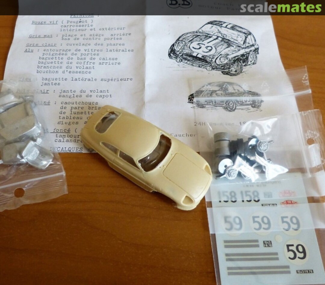 Boxart D.B.-Panhard HBR4 #940 (1543 ER76) CCCF 04 CCC Boxart D.B.-Panhard HBR4 #940 (1543 ER76) CCCF 04 CCC