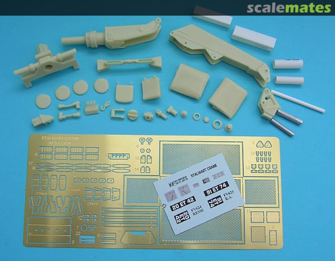 Boxart FV623/624 Stalwart Limber Atlas Crane Conversion kit TQ-FV623/624 Kit Form Services Boxart FV623/624 Stalwart Limber Atlas Crane Conversion kit TQ-FV623/624 Kit Form Services