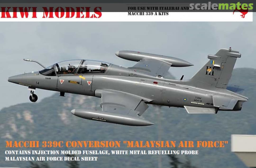 Boxart Macchi 339C Conversion "Malaysian Air Force" Kiwi Resin Models Boxart Macchi 339C Conversion "Malaysian Air Force" Kiwi Resin Models