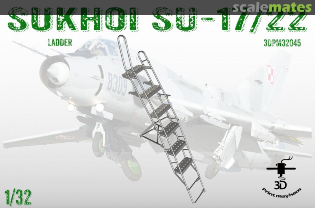 Boxart Sukhoi SU-17/22 Ladder 32045 3D Print Mayhem Boxart Sukhoi SU-17/22 Ladder 32045 3D Print Mayhem