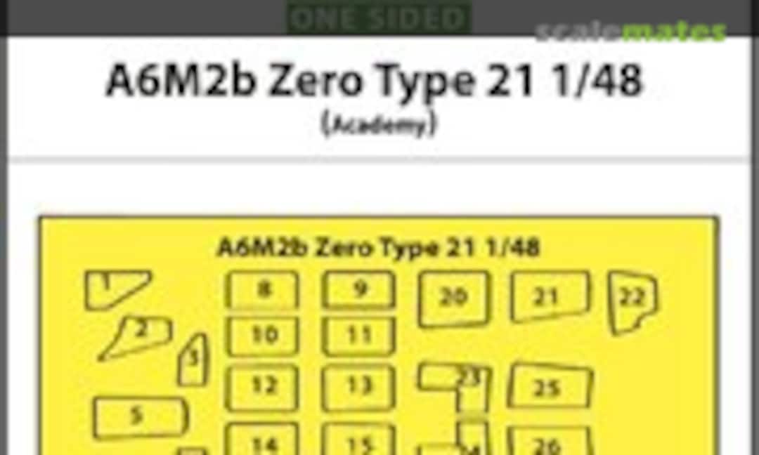 1:48 Mitsubishi A6M2b Zero Type 21 (ASK 200-M48137) 200-M48137