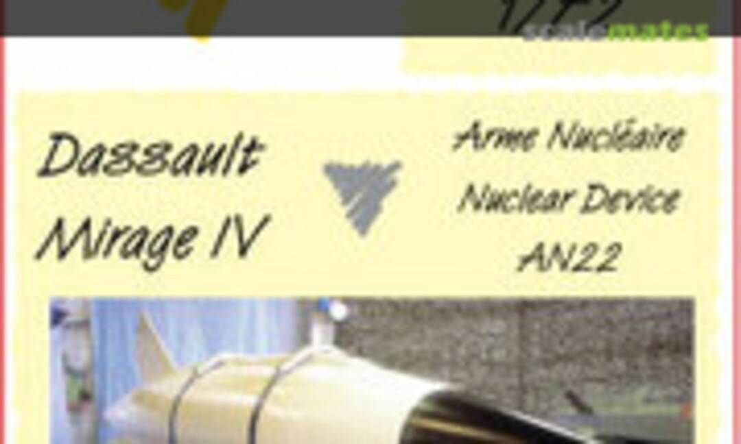 1:72 AN22 Nuclear Device for Mirage IV (Model Art Decal System M.Access 011) M.Access 011