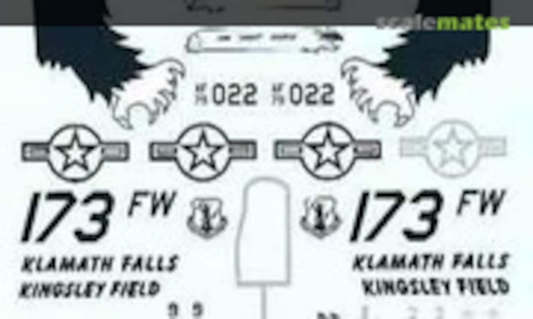 1:32 F-15C Eagle: 173rd FW (Microscale 32-237) 32-237