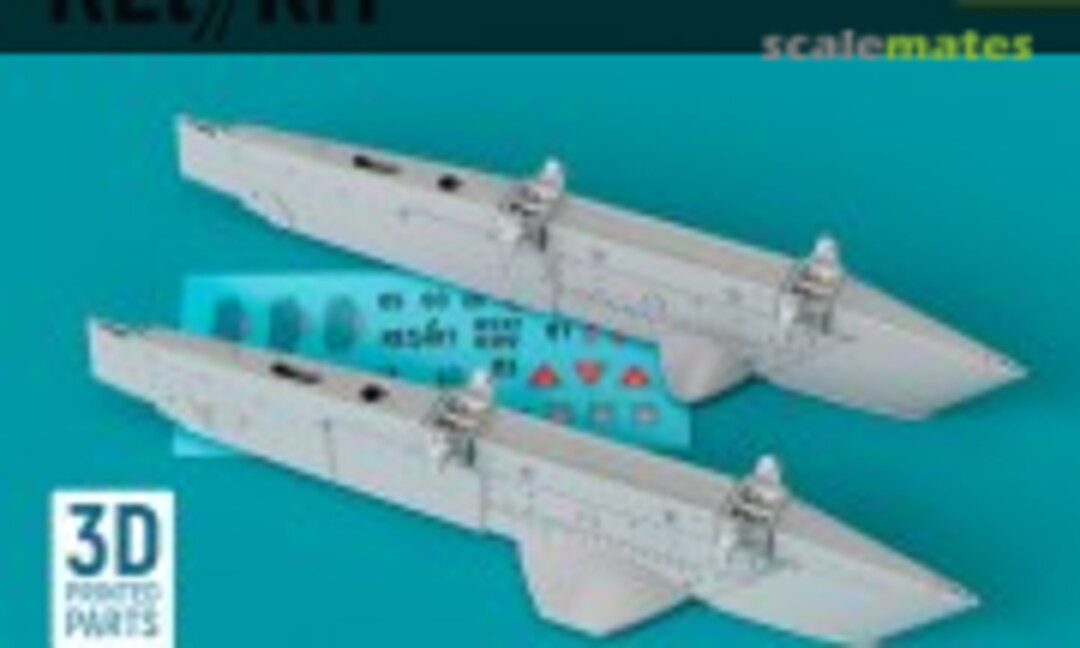 1:32 NAVY Outboard pylons for F-4 Phantom II (B,J,N,S) (2 pcs) (ResKit RS32-0392) RS32-0392