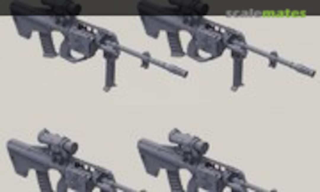 1:35 EF88 Austeyr w/F2 SpectreDR sight & LAIRD laser x4 (Grey Fox Concepts GFC350027) GFC350027