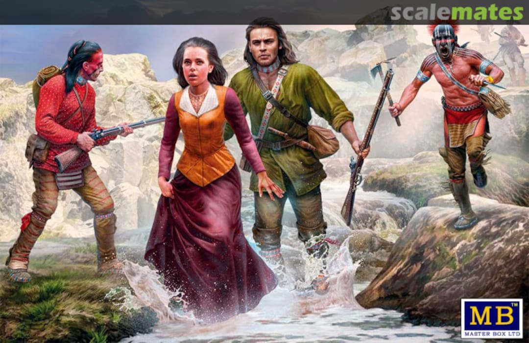 Boxart The Mohicans. MB35234 Master Box Boxart The Mohicans. MB35234 Master Box