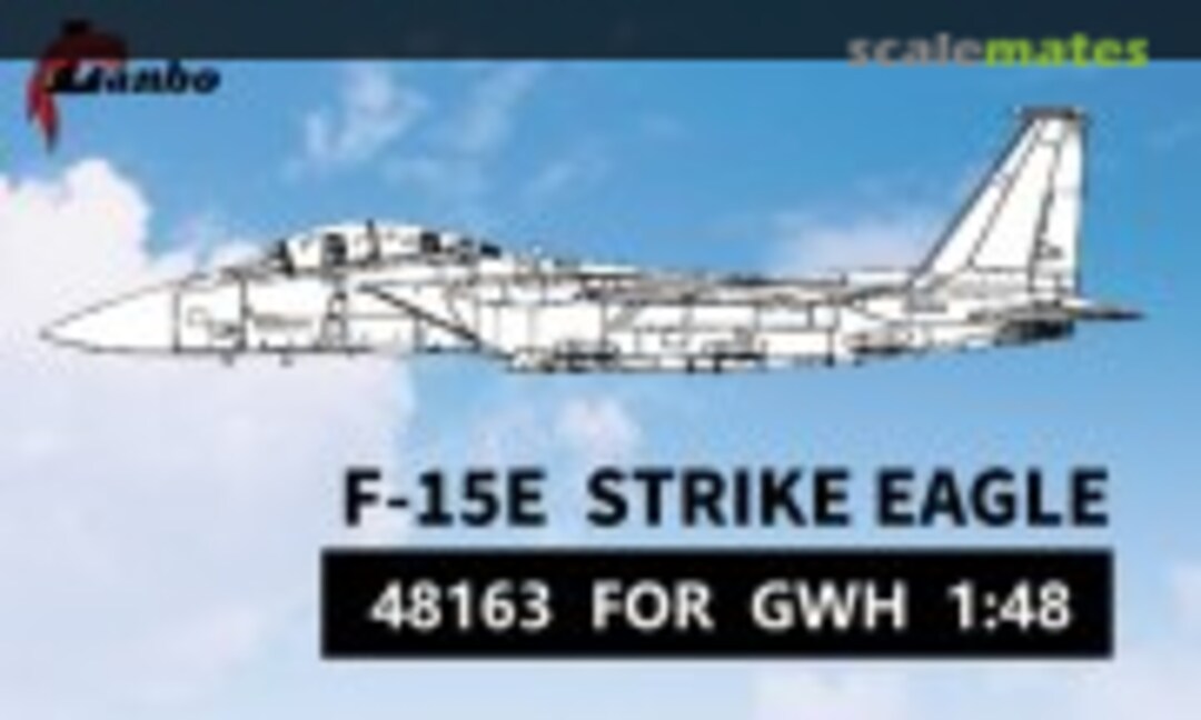 1:48 F-15E Strike Eagle interior 3D decals (Lanbo Models 48163) 48163