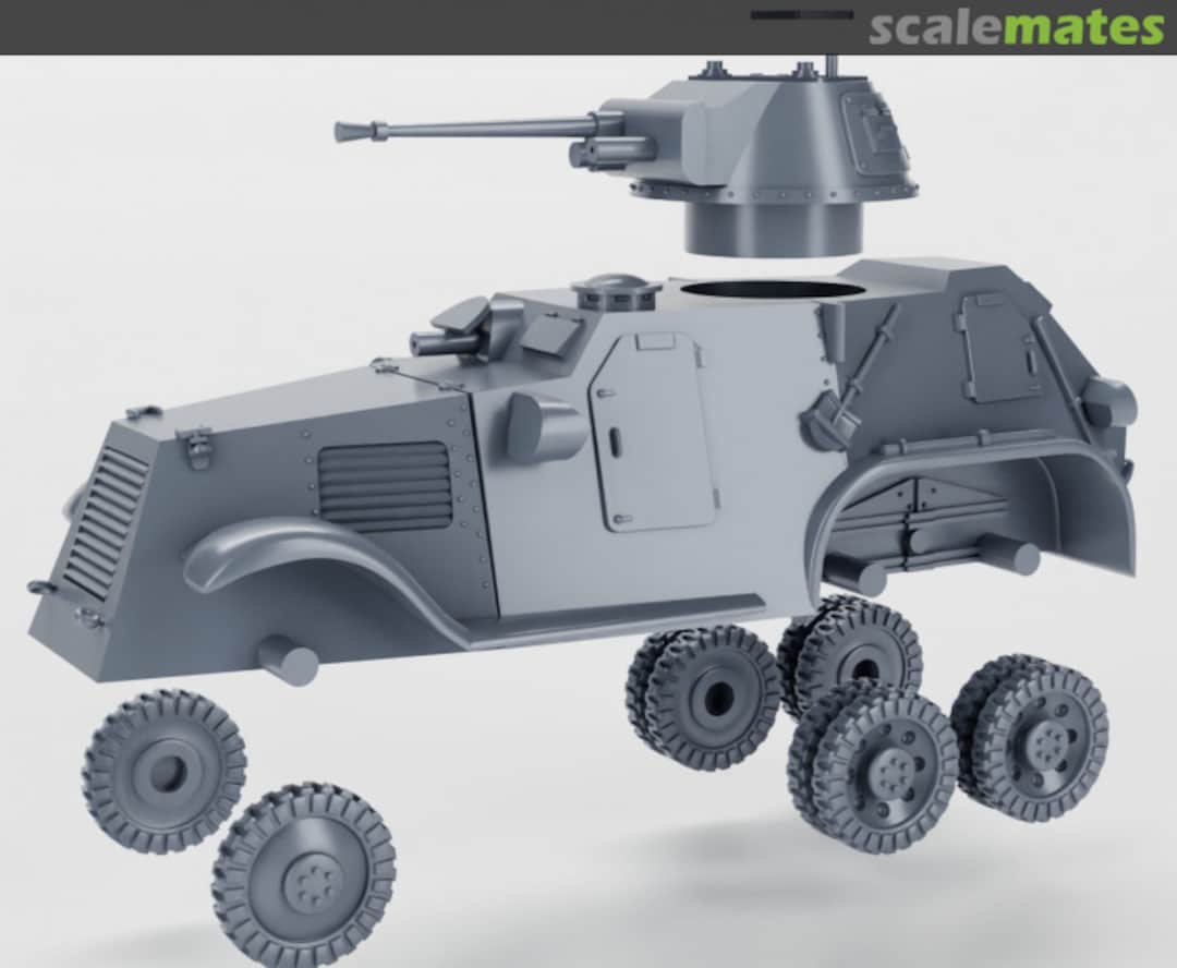 Boxart Armoured car Landsverk L-181 72011813 EMP3d