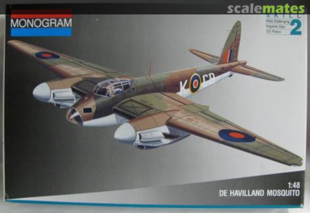 Boxart De Havilland Mosquito 5478 Monogram Boxart De Havilland Mosquito 5478 Monogram