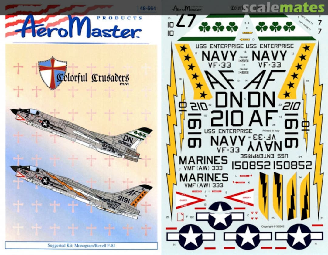 Boxart Colorful Crusaders Pt. VI 48-564 AeroMaster Boxart Colorful Crusaders Pt. VI 48-564 AeroMaster