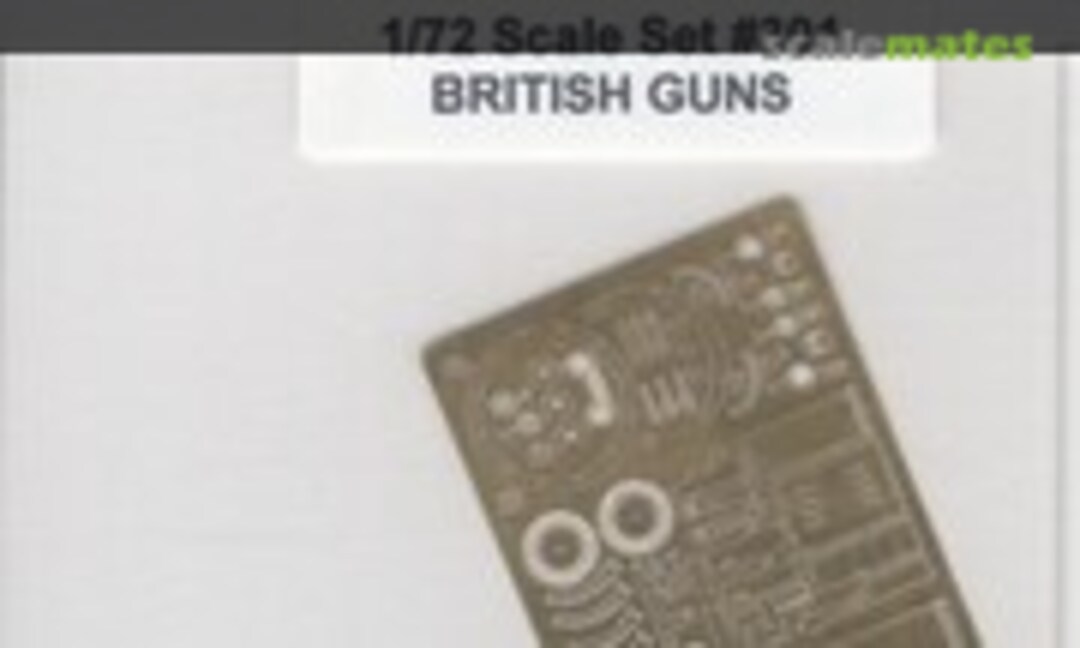 1:72 British Guns (Tom's Modelworks 301) 301