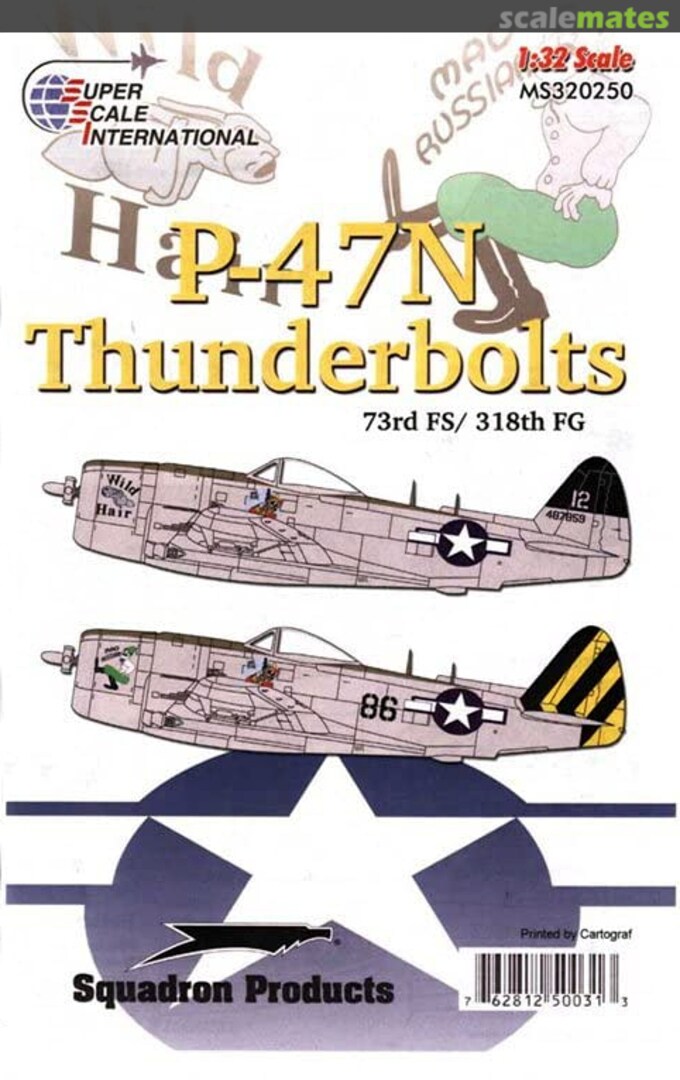 Boxart P-47N Thunderbolt MS320250 SuperScale International Boxart P-47N Thunderbolt MS320250 SuperScale International