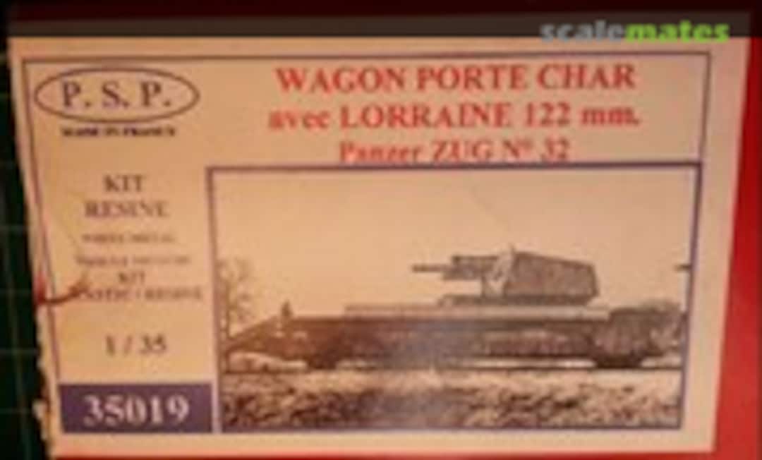 1:35 German Armored Train Car Panzer Zug 32 (P.S.P. 35019) 35019