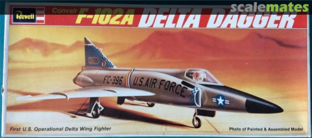 Boxart Convair F-102A Delta Dagger H-130-A Revell Boxart Convair F-102A Delta Dagger H-130-A Revell
