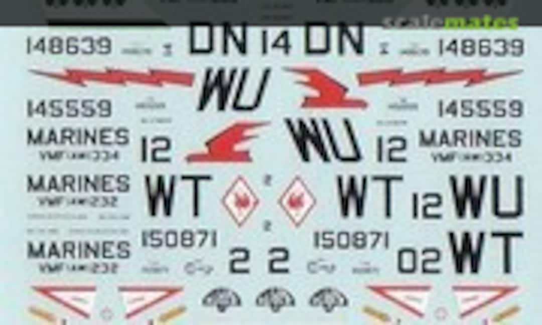 1:144 F-8 Crusader USMC (Microscale 14-086) 14-086