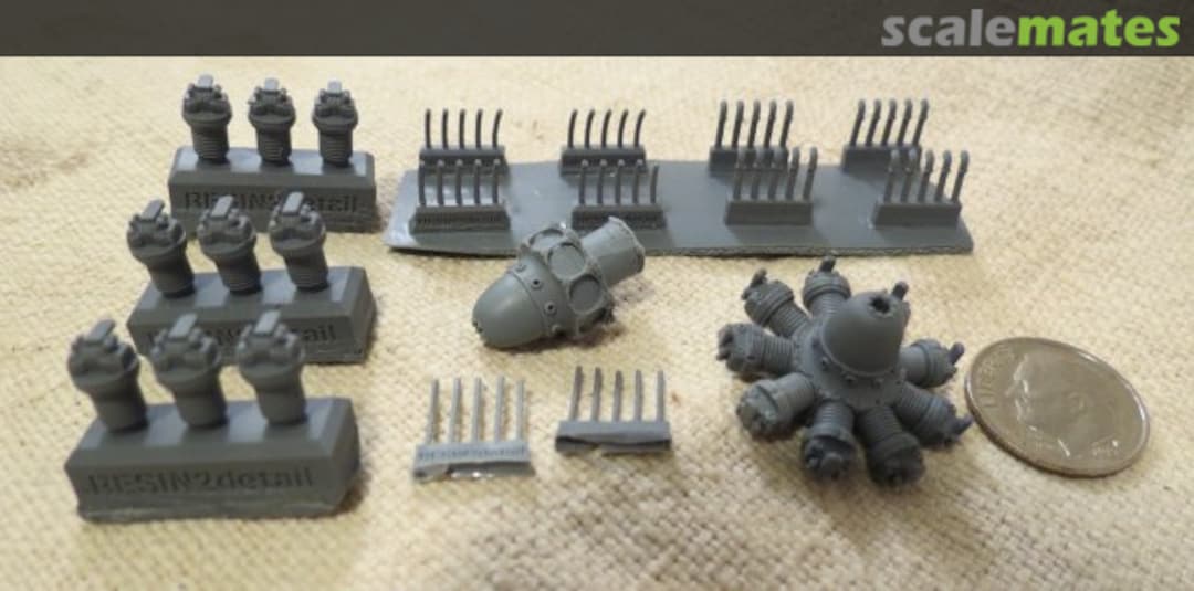 Boxart Bristol Pegasus Radial Engine AC48001 RESIN2detail Boxart Bristol Pegasus Radial Engine AC48001 RESIN2detail