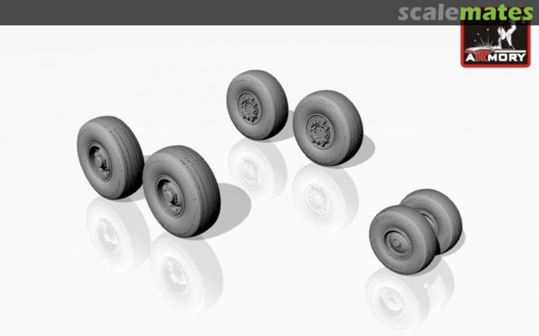 Boxart Lockheed C-130 Hercules wheels, mid type AW14302 Armory Boxart Lockheed C-130 Hercules wheels, mid type AW14302 Armory