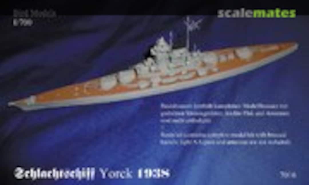 1:700 Schlachtschiff YORCK 1938 (Bird Models 7016) 7016