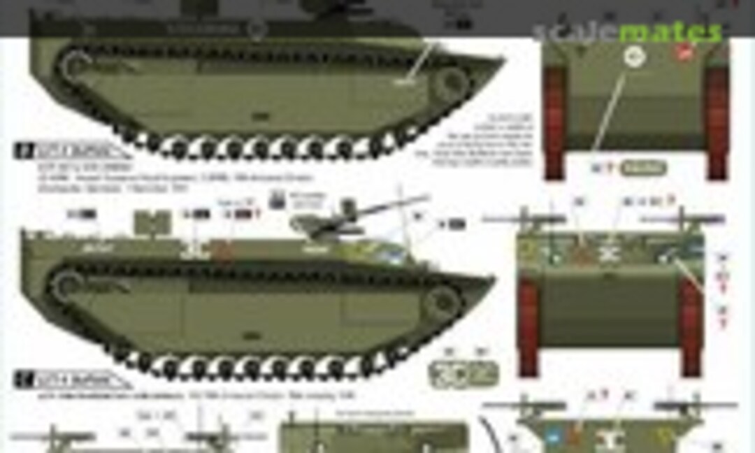 1:35 LVT Buffalo Part 3 LVT-4 (Star Decals 35-C1084) 35-C1084