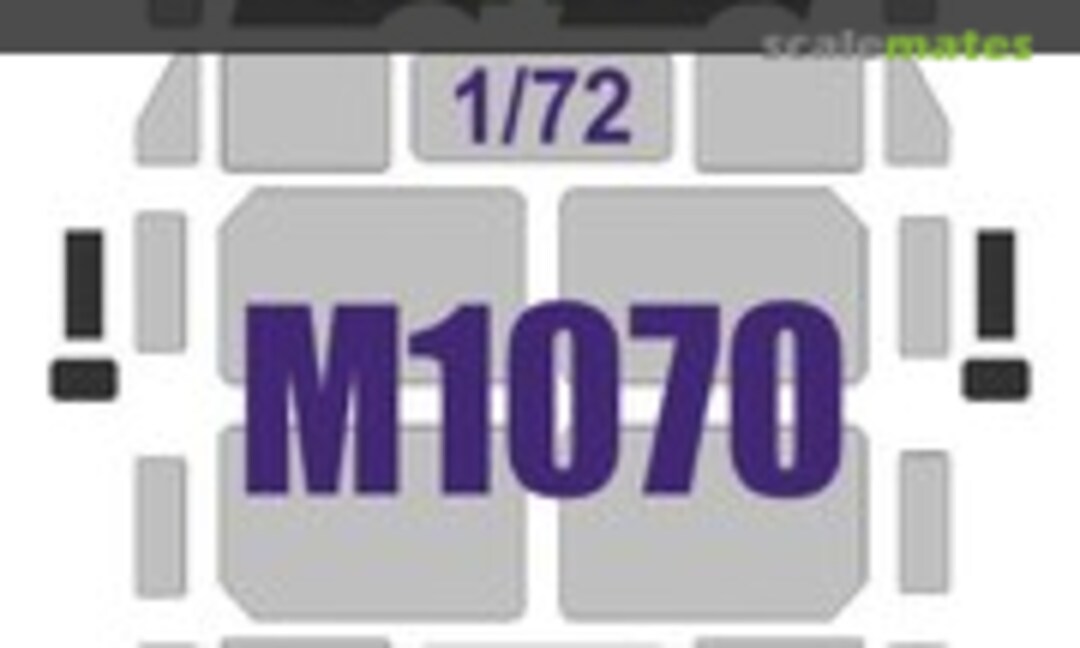 1:72 Paint mask for М1070 (KAV models KAV M72 033) KAV M72 033