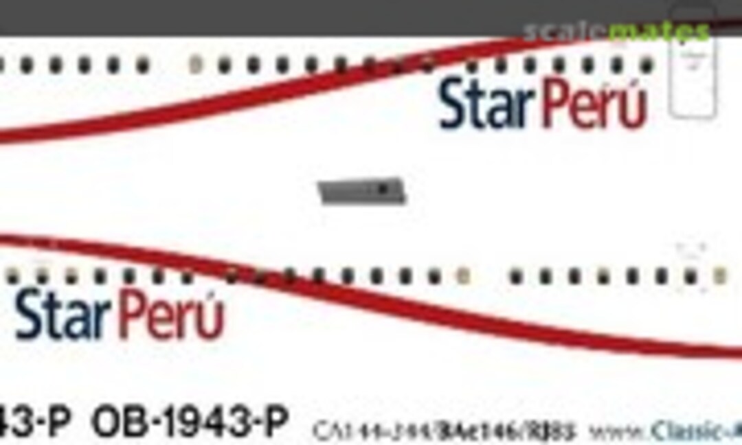 1:144 Star Peru BAe146 (Classic Airlines CA144-344) CA144-344