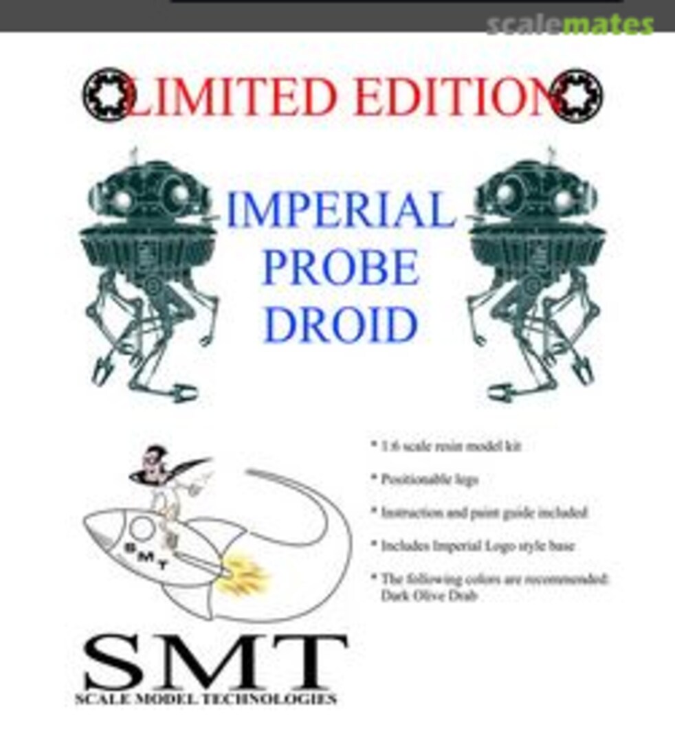 Boxart Imperial Probe Droid Scale Model Technologies Boxart Imperial Probe Droid Scale Model Technologies