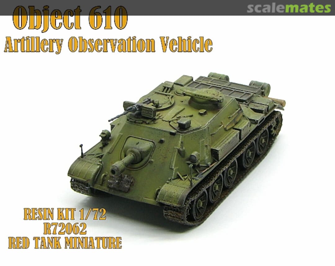 Boxart Object-610 R72062 Red Tank Miniature Boxart Object-610 R72062 Red Tank Miniature