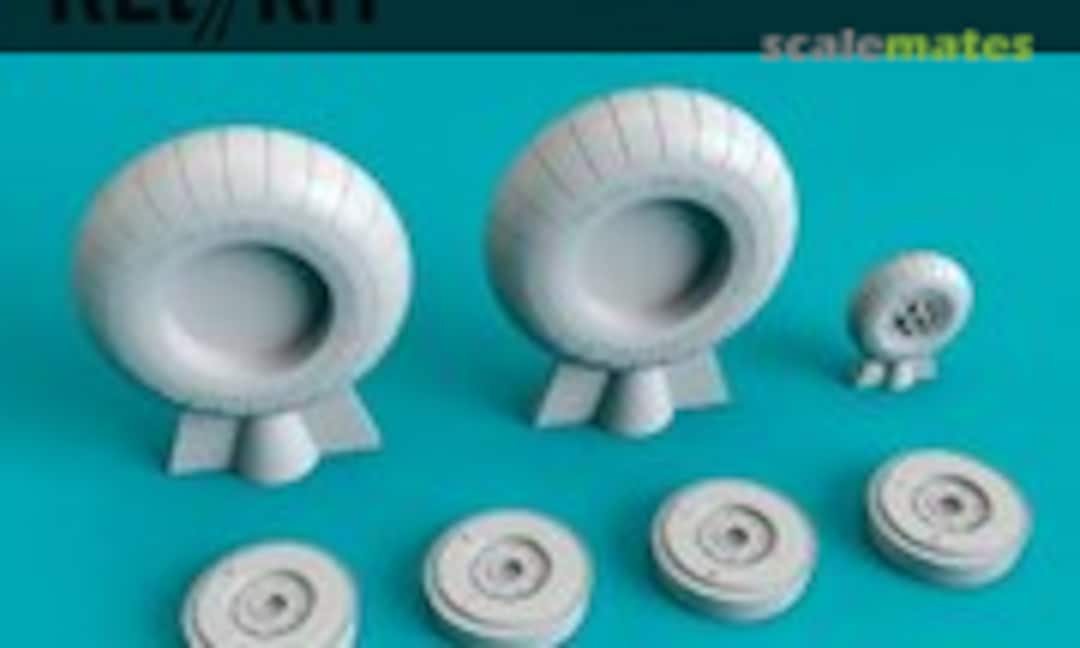 1:48 He 111 early - wheels set (ResKit RS48-0285) RS48-0285