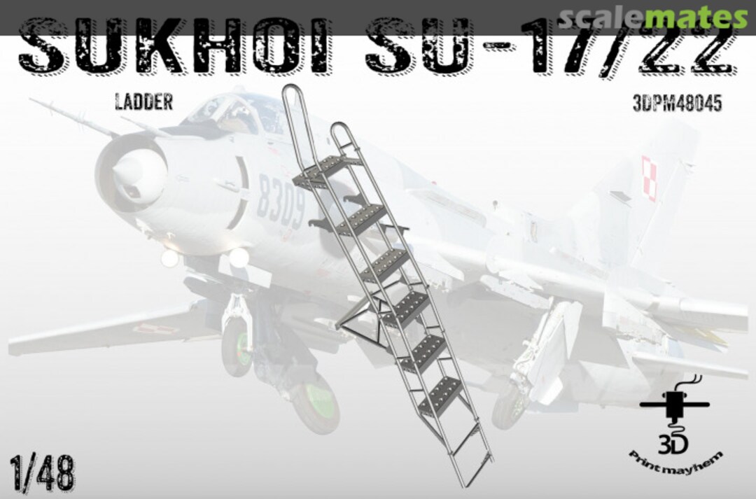 Boxart Sukhoi SU-17/22 Ladder 3DPM48045 3D Print Mayhem Boxart Sukhoi SU-17/22 Ladder 3DPM48045 3D Print Mayhem