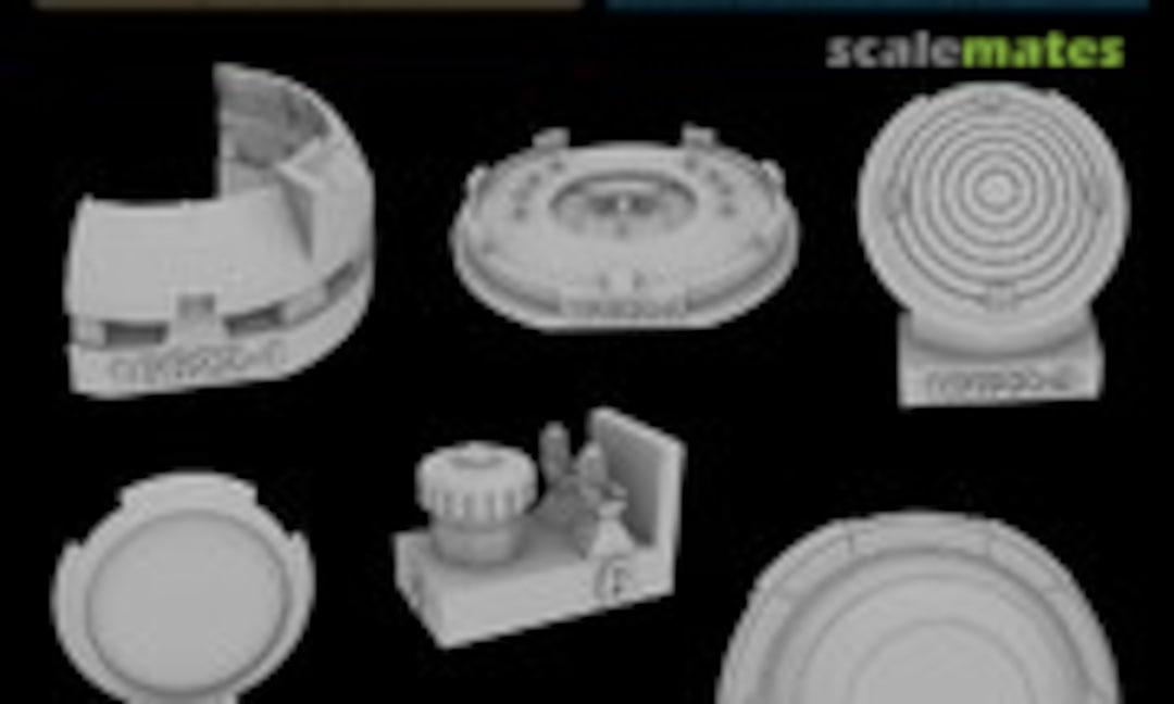 1:350 NCC-1701-A Bridge (Greenstrawberry 16622-1/350) 16622-1/350