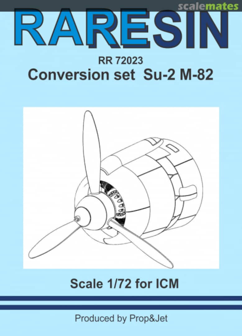 Boxart Sukhoi Su-2 M-82 Conversion set for ICM RR-72023 Prop & Jet Boxart Sukhoi Su-2 M-82 Conversion set for ICM RR-72023 Prop & Jet