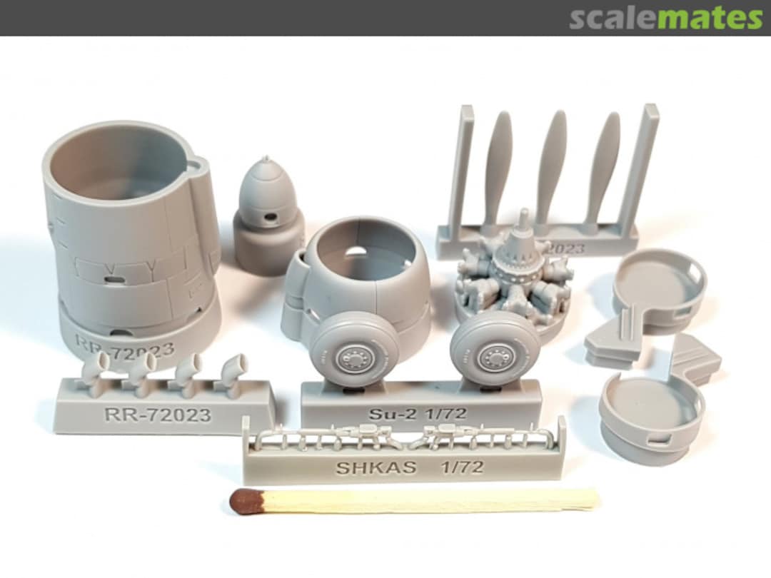 Contents Sukhoi Su-2 M-82 Conversion set for ICM RR-72023 Prop & Jet Contents Sukhoi Su-2 M-82 Conversion set for ICM RR-72023 Prop & Jet