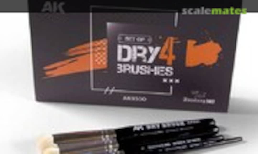 No Dry Brushes Set (AK Interactive AK9300) AK9300