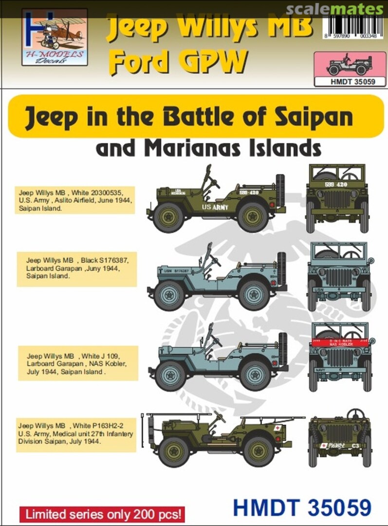 Boxart Jeep in the Battle of Saipan and Marianas Islands HMDT 35059 ASK Boxart Jeep in the Battle of Saipan and Marianas Islands HMDT 35059 ASK